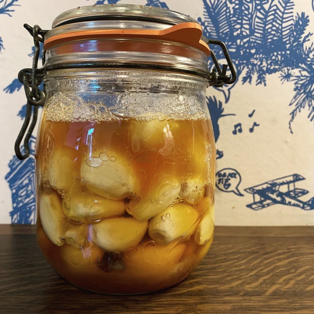 Knoblauch In Honig Fermentiert Fermentation Love