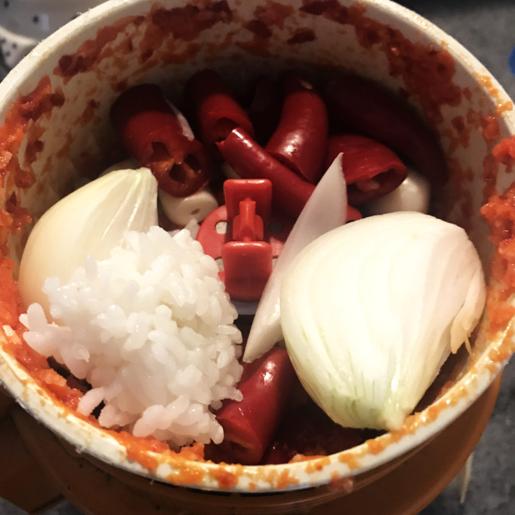 Kimchi-Zutaten