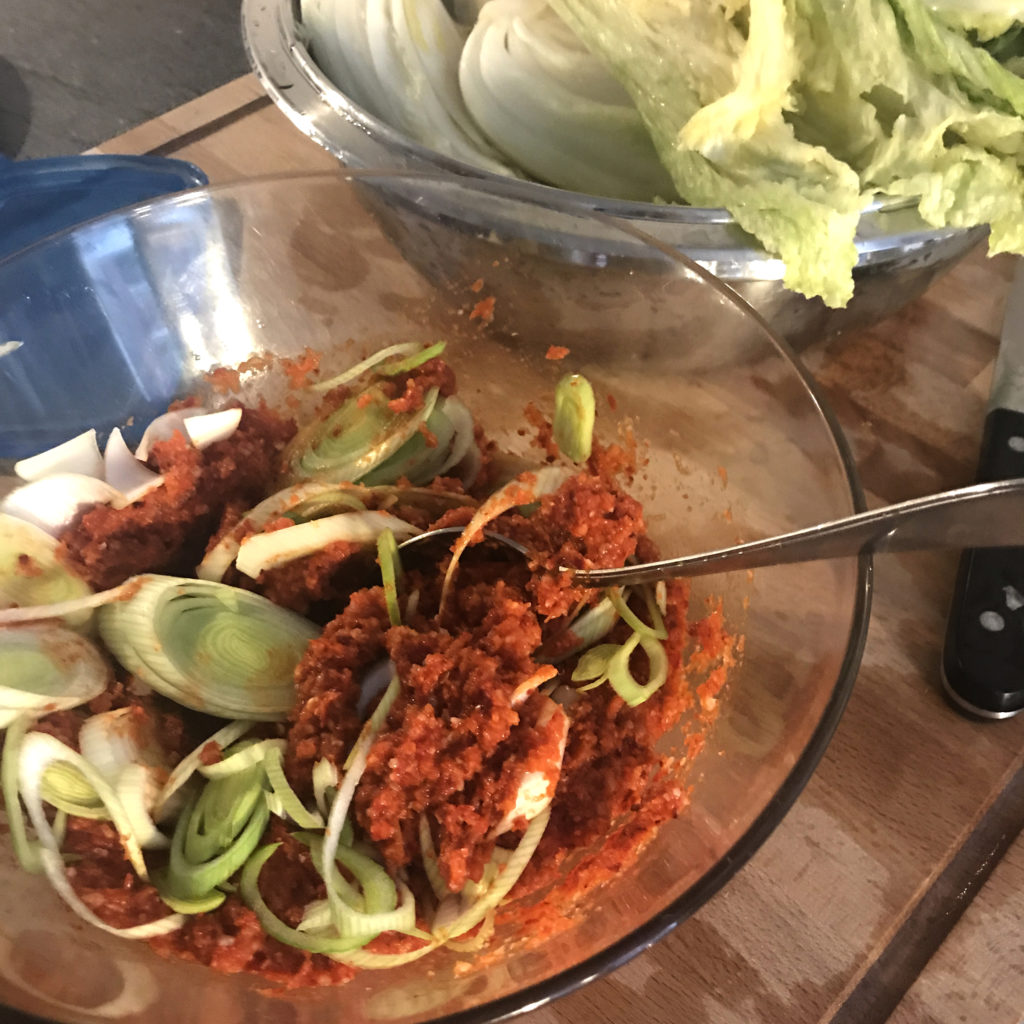 Kimchi-Zutaten
