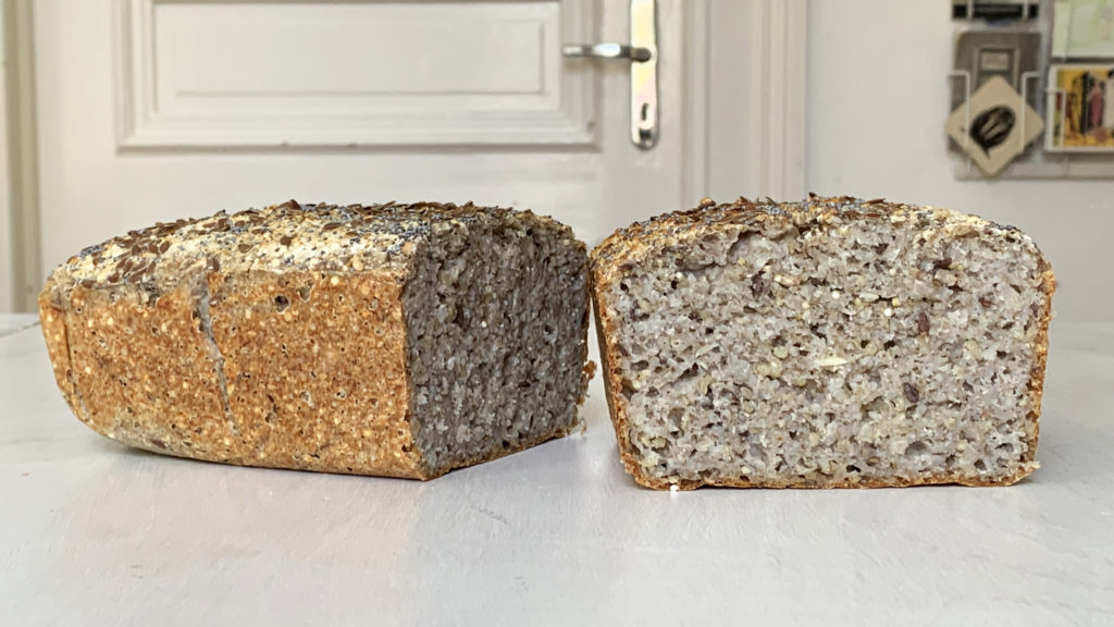 Glutenfreies Sauerteig-Buchweizenbrot