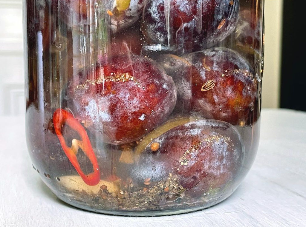 Fermented plums Tkemali