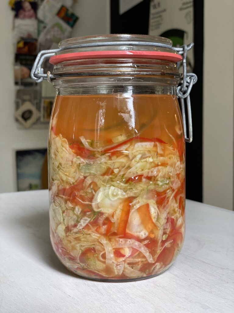 Fermentierter Fenchel mit Paprika