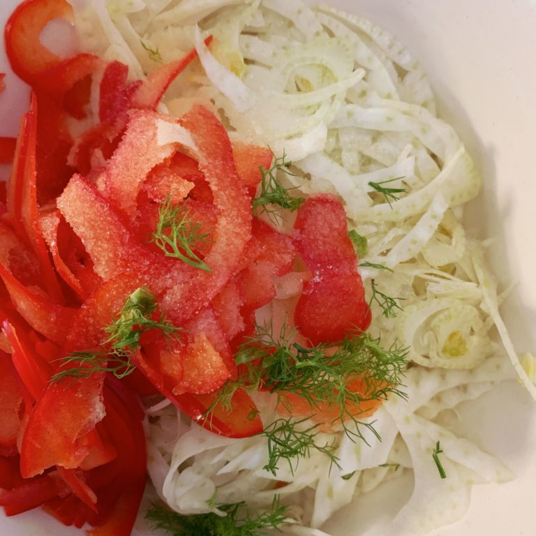 Fermentierter Fenchel mit Paprika