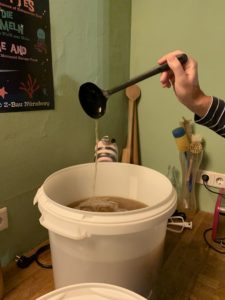 Dry yeast for brewing beer