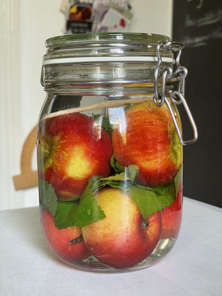 Fermentierte Äpfel
