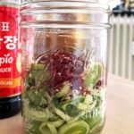 Fermentierter Lauchsalat