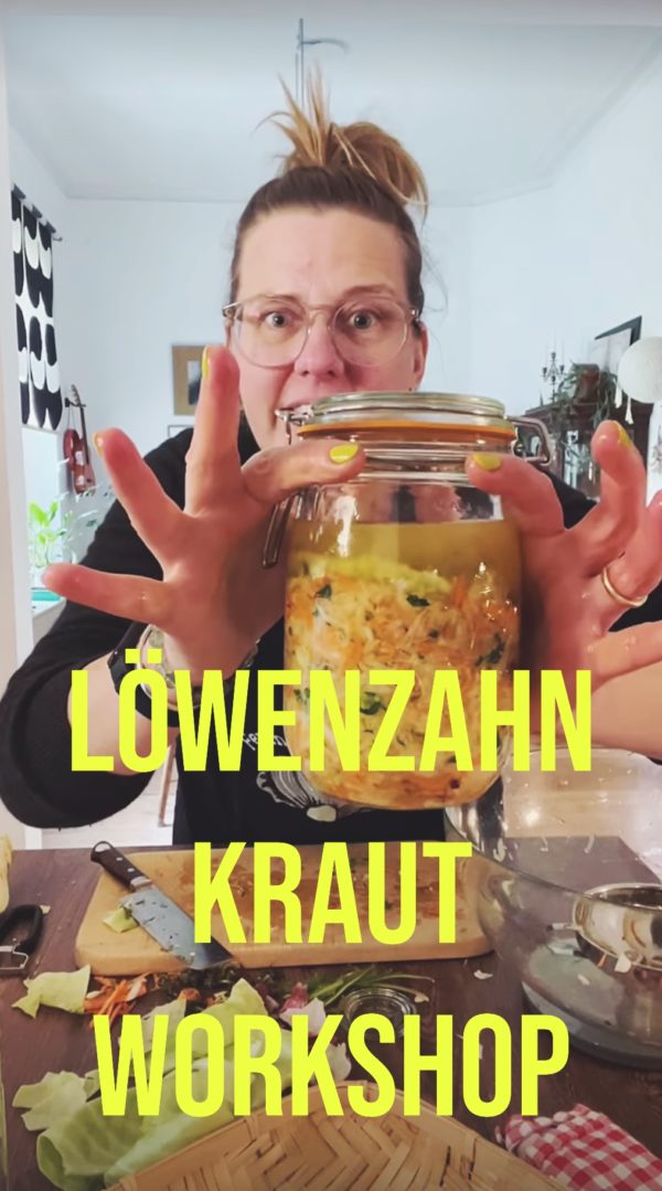 Löwenzahnkraut Workshop