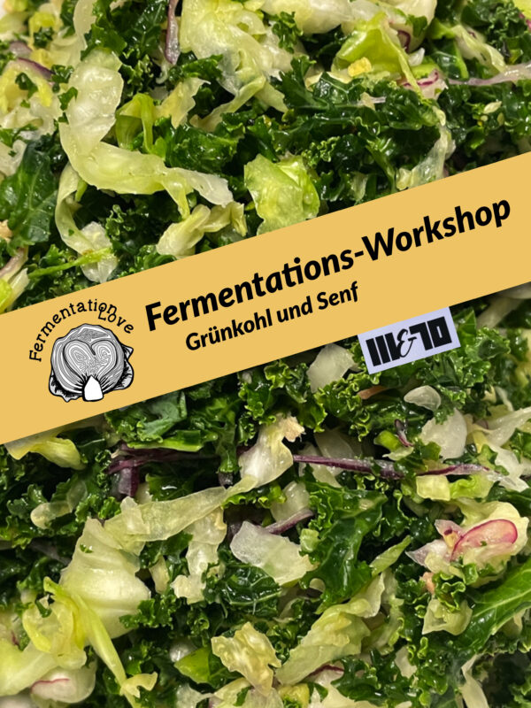 Fermentations-Workshop Grünkohl und laktofermentierter Senf