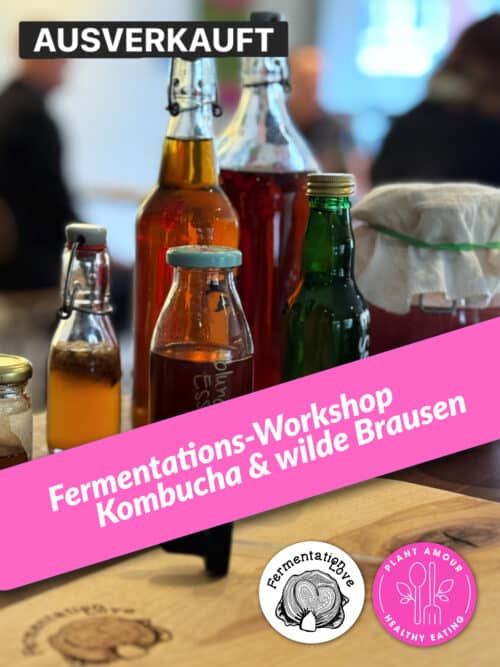 Fermentations-Workshop Kombucha & wilde Brausen